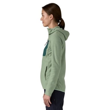 Patagonia R1 Air Full Zip Hoody Femme ellwood green