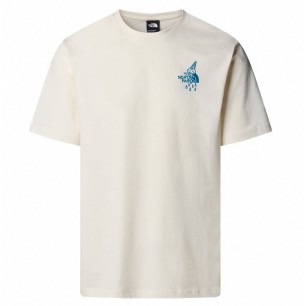 The North Face Powder Days Relaxed Tee white dune