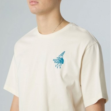 The North Face Powder Days Relaxed Tee white dune