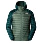 The North Face Bettaforca LT Down Hoodie duck green / deep nori