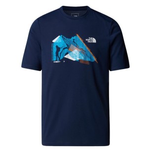 The North Face Backpacking Graphic Tee summit navy