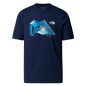 The North Face Backpacking Graphic Tee summit navy