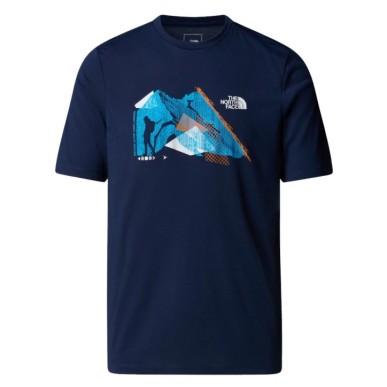 The North Face Backpacking Graphic Tee summit navy