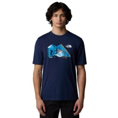 The North Face Backpacking Graphic Tee summit navy