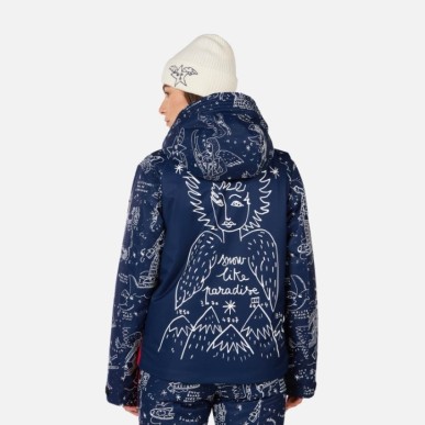 Rossignol JCC Sublim Jacket Femme snow angel cosmic print