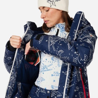 Rossignol JCC Sublim Jacket Femme snow angel cosmic print