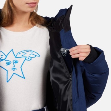 Rossignol JCC Allsnow Down Jacket Femme cosmic blue