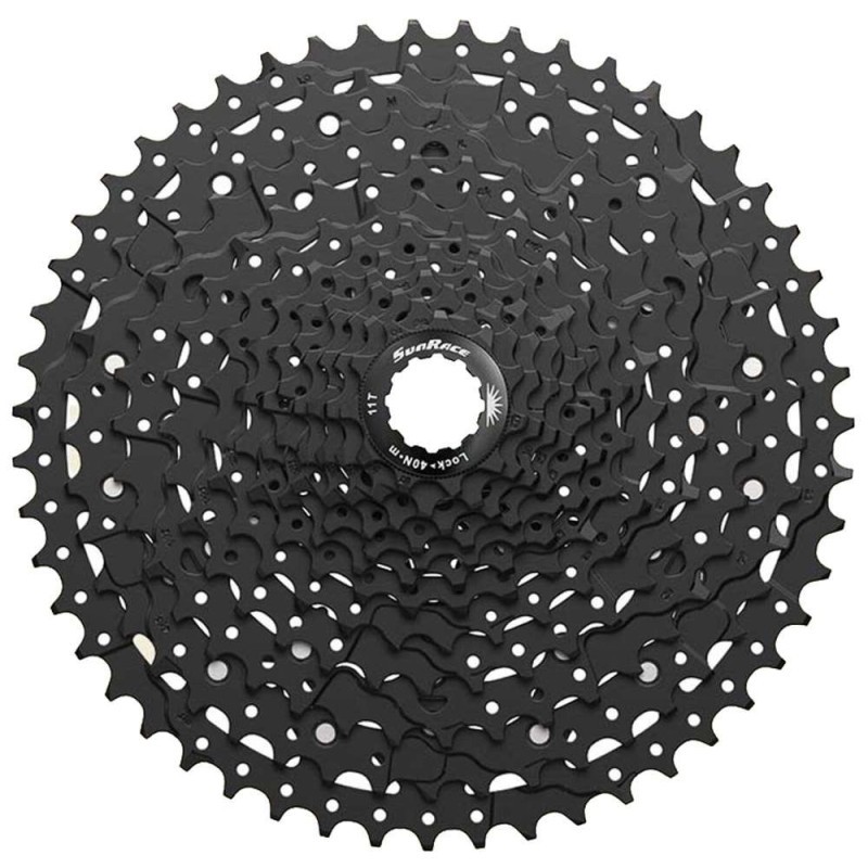 Cassette SUNRACE CSMZ600 12 vit. 51 dts Black