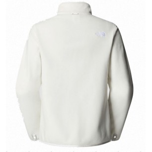 The North Face Glacier Fleece Jacket Femme white dune
