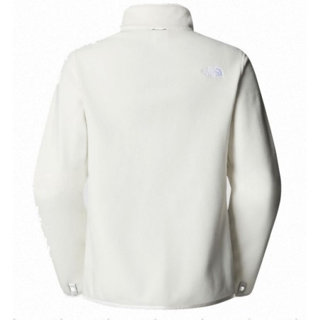 The North Face Glacier Fleece Jacket Femme white dune
