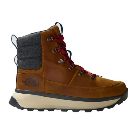 The North Face Bergen Leather WP timber tan / tnf red