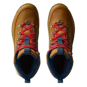 The North Face Bergen Leather WP timber tan / tnf red