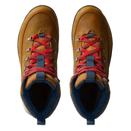 The North Face Bergen Leather WP timber tan / tnf red