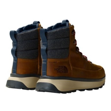 The North Face Bergen Leather WP timber tan / tnf red