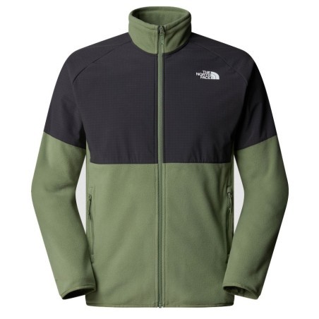The North Face Glacier Heavyweight Full Zip bark mist / asphalt grey