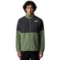The North Face Glacier Heavyweight Full Zip bark mist / asphalt grey