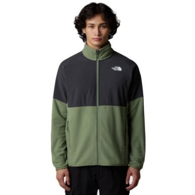 The North Face Glacier Heavyweight Full Zip bark mist / asphalt grey