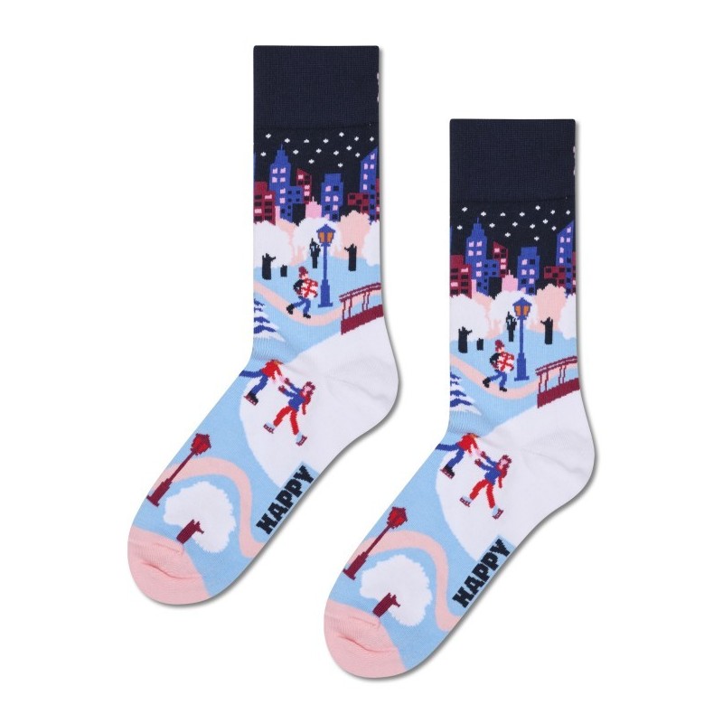 Happy Socks Ice Skating