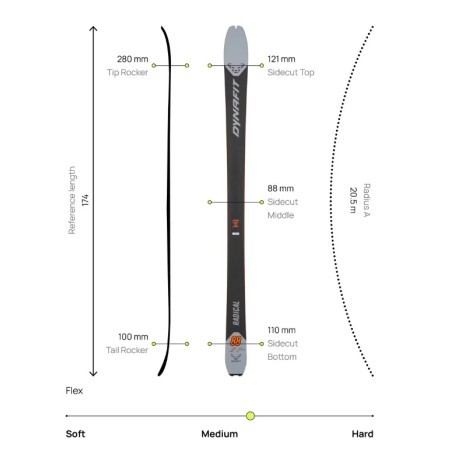 Dynafit Radical 88 + Marker Alpinist 10 Brake