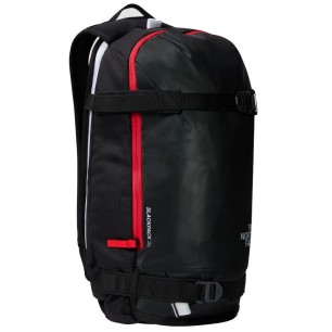The North Face Slackpack 20L black / red