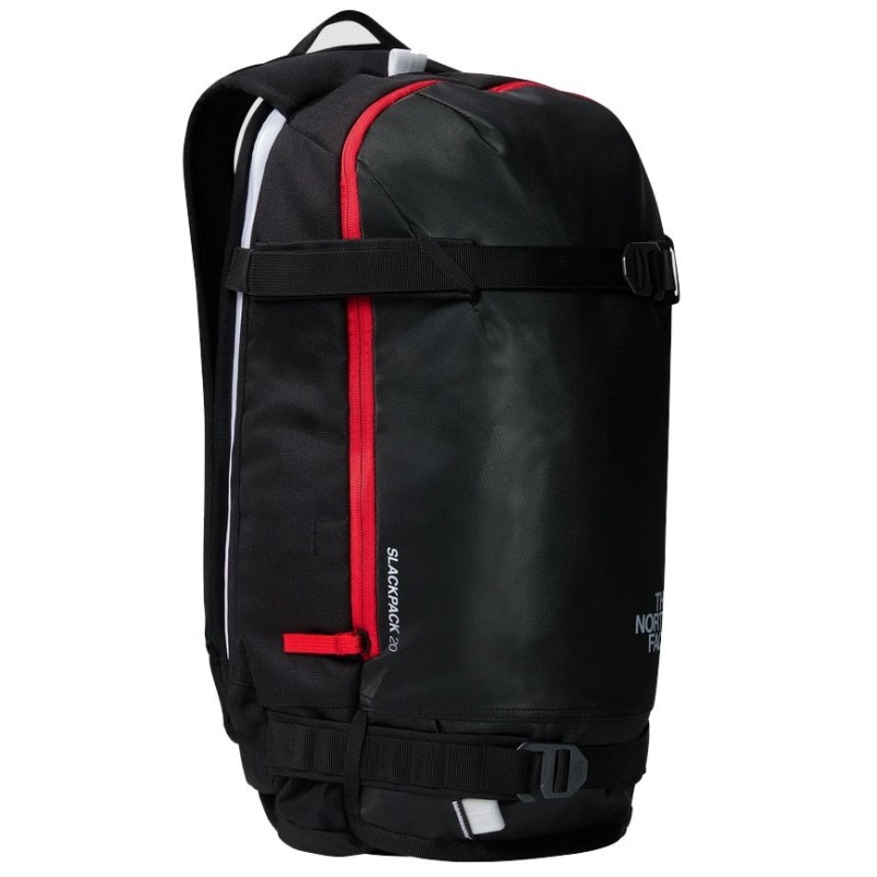 The North Face Slackpack 20L black / red