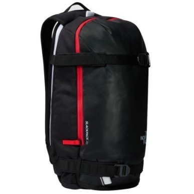 The North Face Slackpack 20L black / red