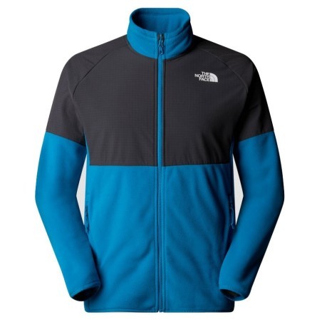 The North Face Glacier Heavyweight Full Zip dusk blue / asphalt grey