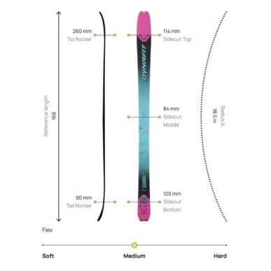 Dynafit Seven Summits W + Marker Alpinist 8 Brake