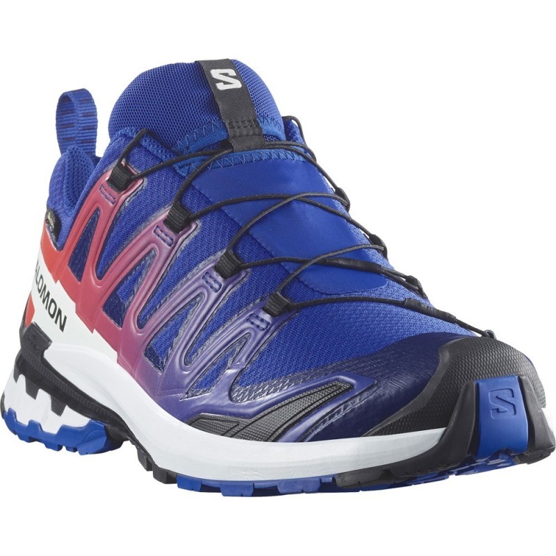 Salomon XA Pro 3D V9 GTX EQUIPE surf the web / fiery red / white