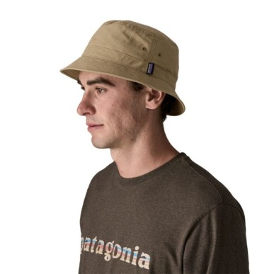 Patagonia Wavefarer Bucket Hat mojave khaki