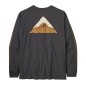 Patagonia L/S Driftways Organic Tee ink black