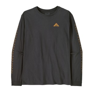 Patagonia L/S Driftways Organic Tee ink black