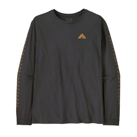 Patagonia L/S Driftways Organic Tee ink black