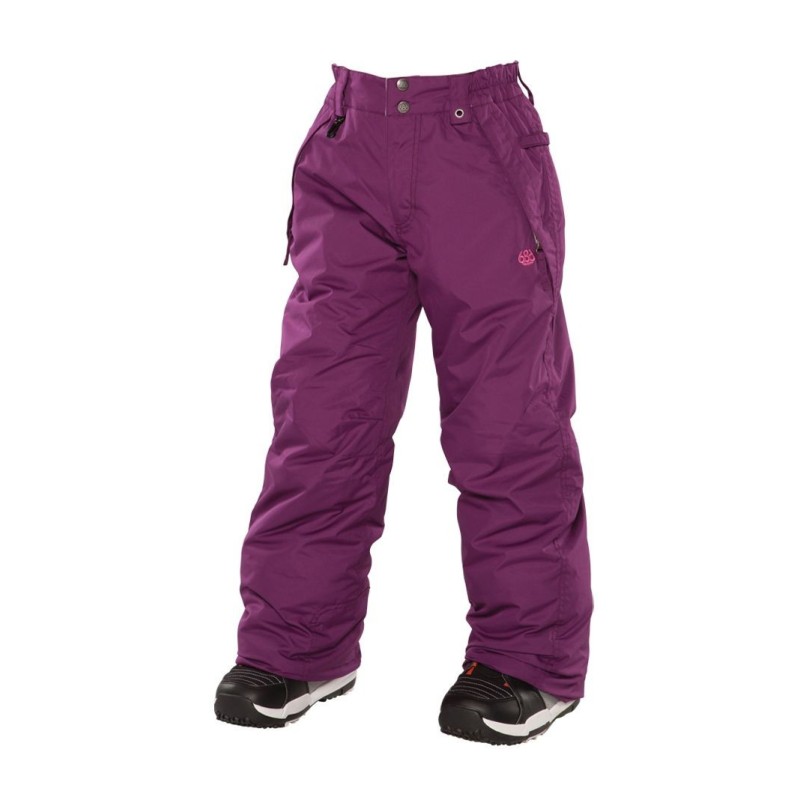 pantalon 686 mannual brandy plum fille