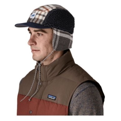 Patagonia Range Earflap Cap ink black