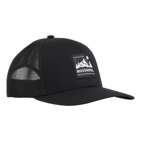 Rossignol Mid Crown Trucker Cap black