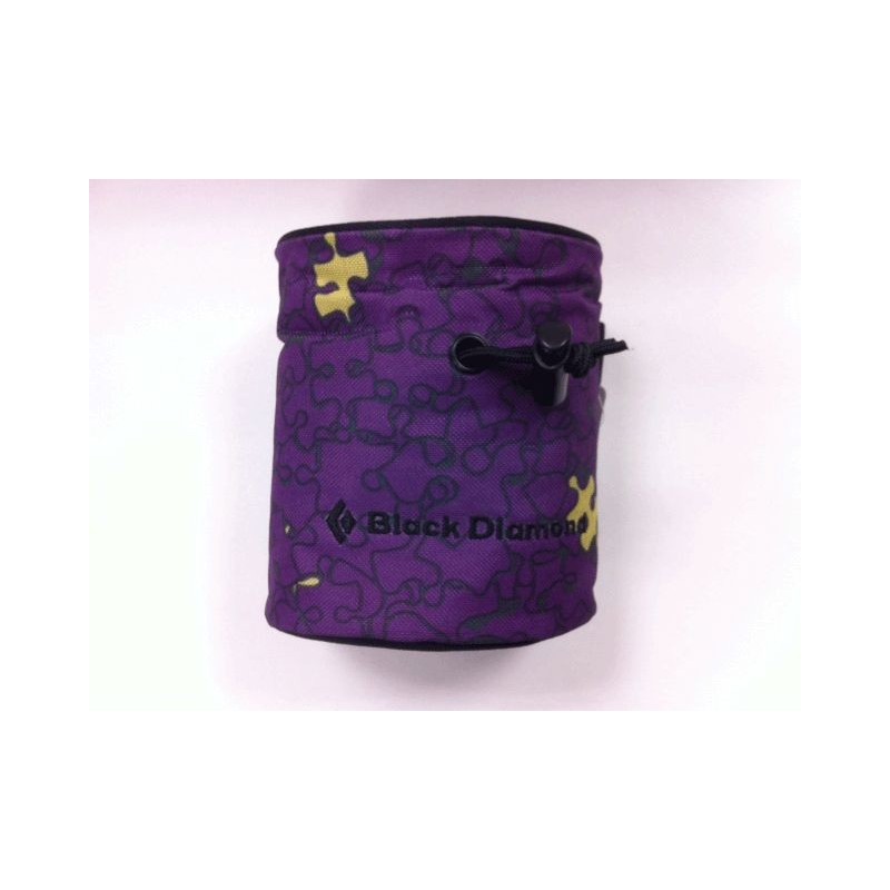 Black Diamond Chalk Bag violet puzzle M