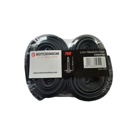 Hutchinson chambre 700 x 20-25 VF Presta lot de 2