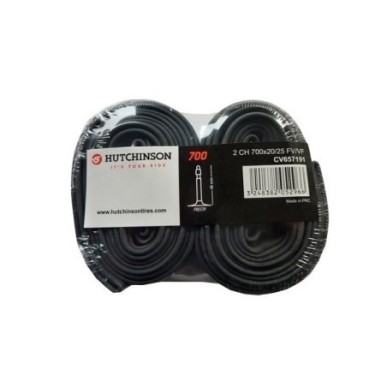 Hutchinson chambre 700 x 20-25 VF Presta lot de 2