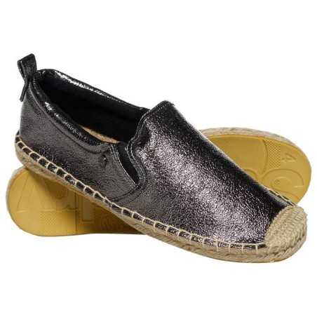 Espadrilles Superdry Liora Femme Pewter Crackle