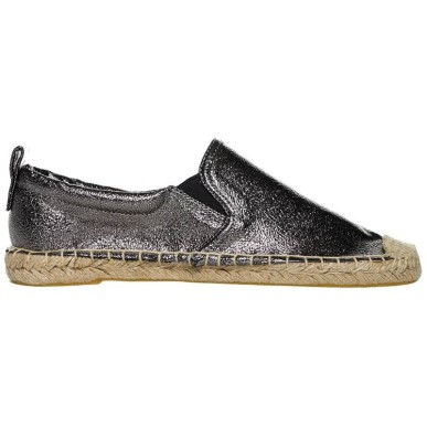 Espadrilles Superdry Liora Femme Pewter Crackle