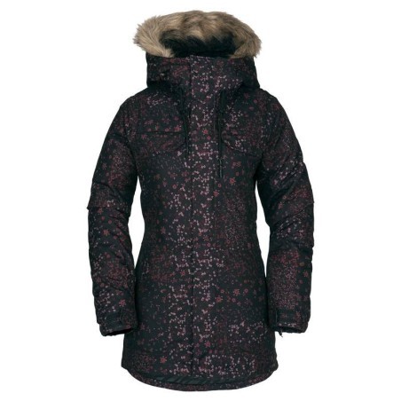 Veste Volcom Shadow INS Black Floral Print