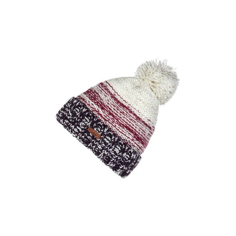 Protest Woody beanie femme dark lava