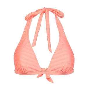 Protest MM Mob Bcup Halter Bikini Top coral blaze