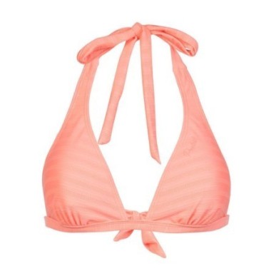 Protest MM Mob Bcup Halter Bikini Top coral blaze