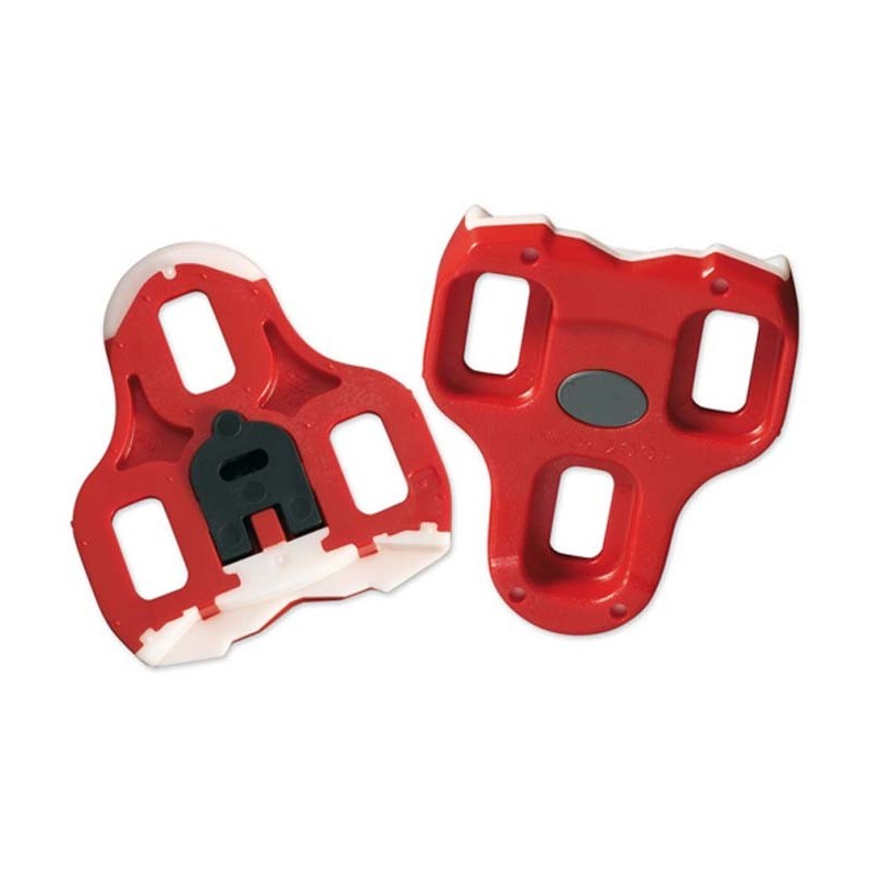 cales Look keo bi-matière Rouge WELLGO