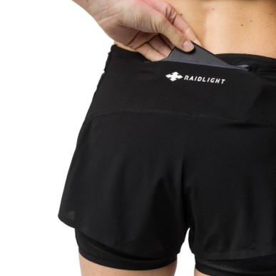Raidlight Responsiv 2in1 Short W Black