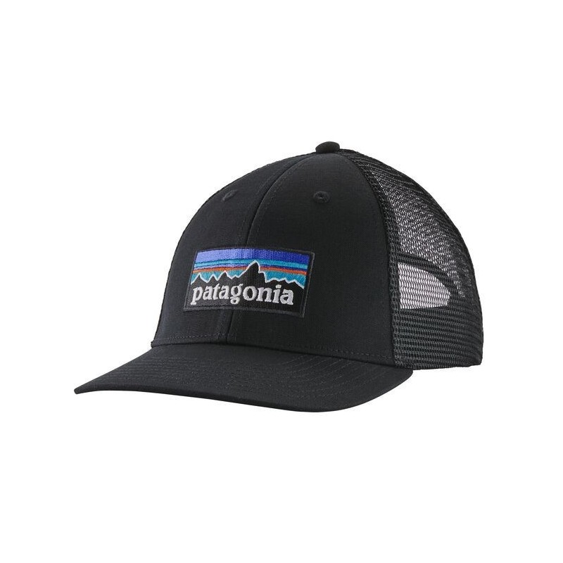 Patagonia P-6 Logo Lopro Trucker Hat black
