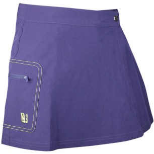 Vertical Aubrac Skort W Midnight Blue
