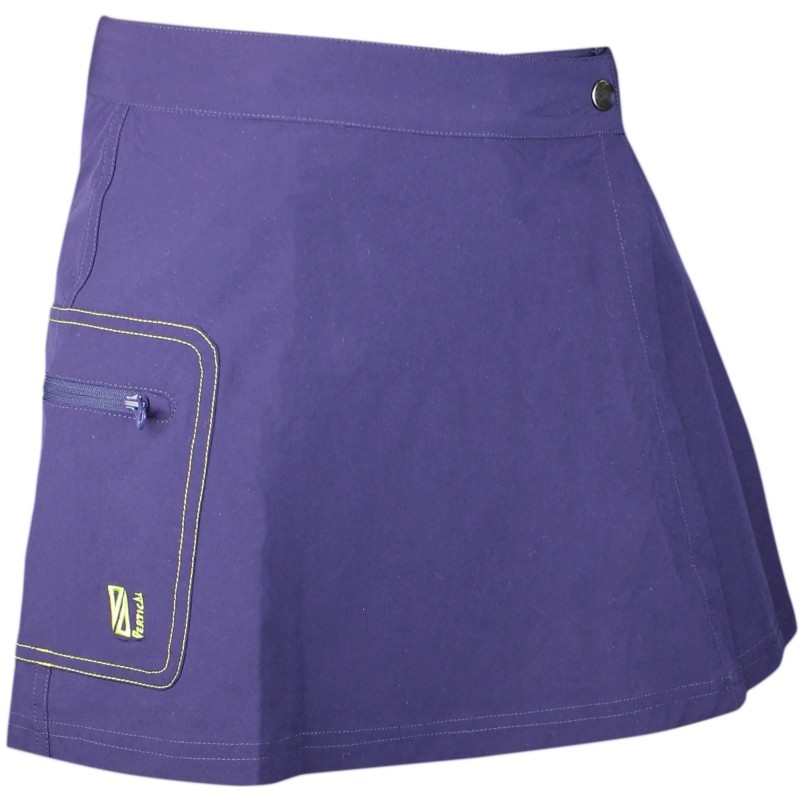 Vertical Aubrac Skort W Midnight Blue